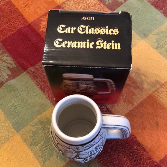 NIB 1982 Avon limited edition cCar Classics design beer stein - Picture 7 of 16